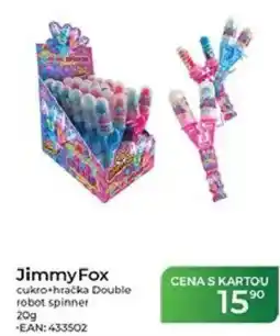 Tamda Foods JimmyFox cukro+hračka Double robot spinner nabídka