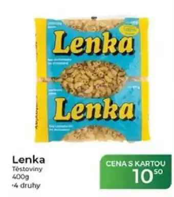 Tamda Foods Lenka Těstoviny nabídka