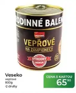 Tamda Foods Veseko vepřové nabídka