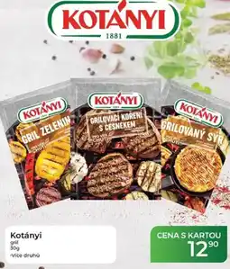 Tamda Foods Kotányi gril nabídka