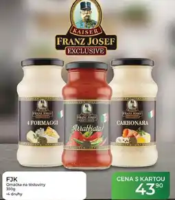 Tamda Foods FJK Omáčka na těstoviny nabídka