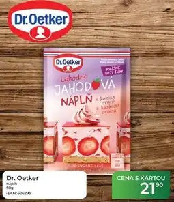 Tamda Foods Dr. Oetker náplň nabídka