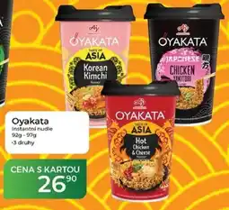 Tamda Foods Oyakata Instantni nudle nabídka