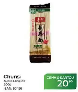 Tamda Foods Chunsi nudle Longlife nabídka