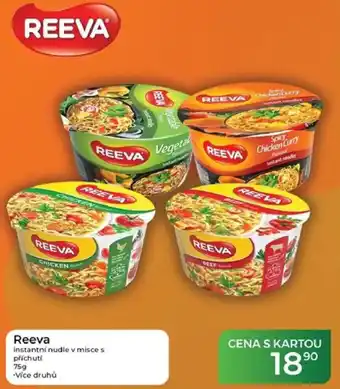 Tamda Foods Reeva instantní nudle v misce s příchutí nabídka