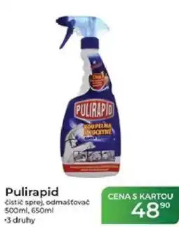 Tamda Foods Pulirapid čistič sprej, odmašťovač nabídka