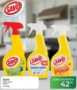 Tamda Foods Savo čisticí sprej nabídka