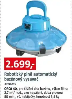 Bauhaus Robotický plně automatický bazénový vysavač nabídka