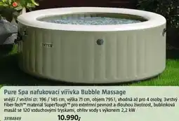 Bauhaus Pure Spa nafukovací vířivka Bubble Massage nabídka
