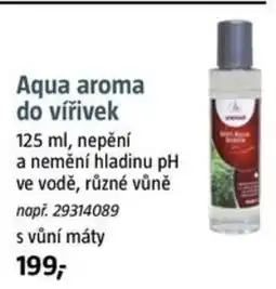 Bauhaus Aqua aroma do vířivek nabídka