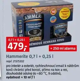 Bauhaus Hammerite nabídka