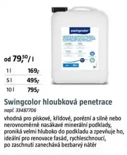 Bauhaus Swingcolor hloubková penetrace nabídka