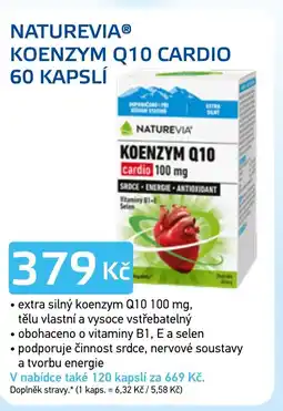 Lékárna AGEL Naturevia® Koenzym Q10 cardio nabídka