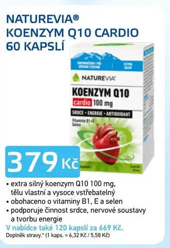 Naturevia® Koenzym Q10 cardio