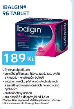 Lékárna AGEL Ibalgin nabídka