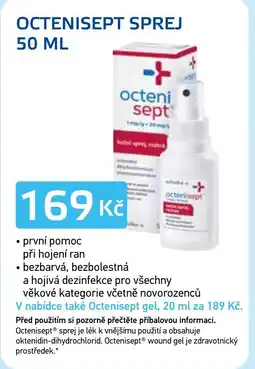 Lékárna AGEL Octenisept sprej nabídka