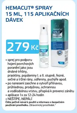 Lékárna AGEL Hemacut® spray nabídka