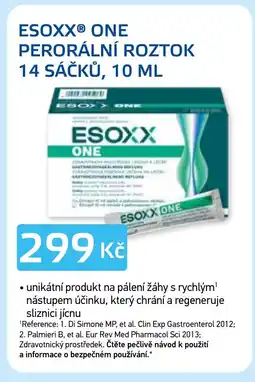 Lékárna AGEL Esoxx® One perorální roztok 14 sáčků nabídka
