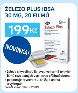 Lékárna AGEL Železo Plus ibsa nabídka