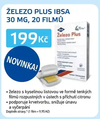 Lékárna AGEL Železo Plus ibsa nabídka