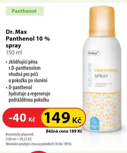 Dr. Max Dr. Max Panthenol 10 % spray nabídka