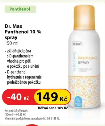 Dr. Max Panthenol 10 % spray