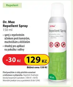 Dr. Max Dr. Max Repellent Spray nabídka