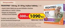 Dr. Max FRONTPRO® 136 mg, 25-50 kg, žvýkací tablety nabídka