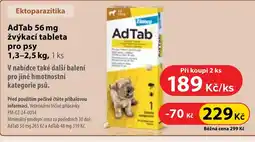 Dr. Max AdTab 56 mg žvýkací tableta pro psy nabídka