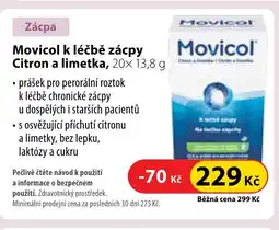Dr. Max Movicol k léčbě zácpy Citron a limetka nabídka
