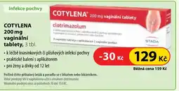 Dr. Max COTYLENA 200 mg vaginální tablety nabídka