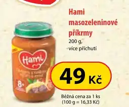 Dr. Max Hami masozeleninové příkrmy nabídka