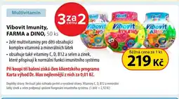 Dr. Max Vibovit Imunity, FARMA a DINO nabídka