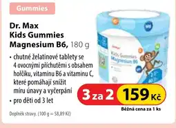 Dr. Max Dr. Max Kids Gummies Magnesium B6 nabídka