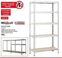 Bauhaus Kovový regál nabídka