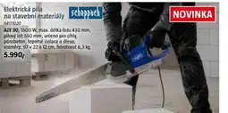 Bauhaus Scheppach Elektrická pila na stavební materiály nabídka