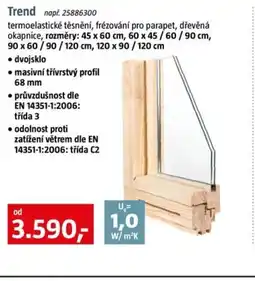Bauhaus Dřevěná okna Trend nabídka