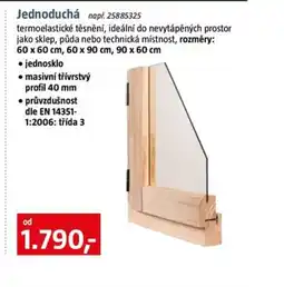 Bauhaus Dřevěná okna Jednoduchá nabídka
