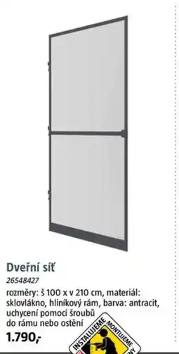 Bauhaus Dveřní síť nabídka
