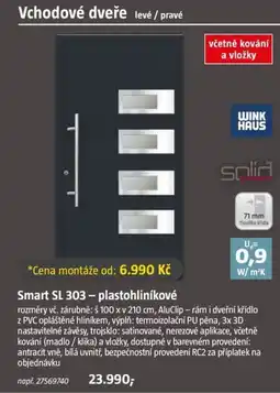 Bauhaus Smart SL 303 - plastohliníkové nabídka