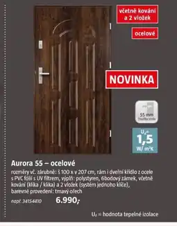 Bauhaus Aurora 55- ocelové nabídka
