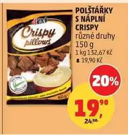 Penny Market POLŠTÁŘKY S NÁPLNÍ CRISPY nabídka