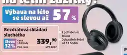 Penny Market Bezdrátová skládací sluchátka nabídka