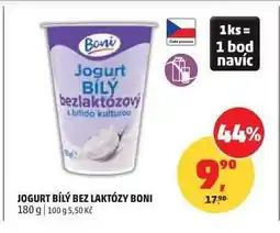 Penny Market JOGURT BÍLÝ BEZ LAKTÓZY BONI nabídka