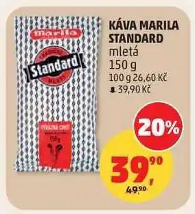 Penny Market KÁVA MARILA STANDARD nabídka