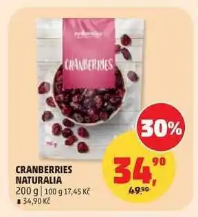 Penny Market CRANBERRIES NATURALIA nabídka