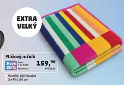 Penny Market Plážový ručník nabídka
