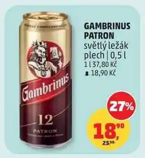 Penny Market Gambrinus Patron nabídka
