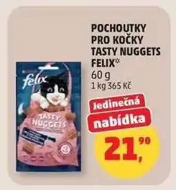 Penny Market Pochoutky pro kočky Tasty Nuggets Felix nabídka