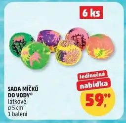 Penny Market SADA MÍČKŮ DO VODY nabídka